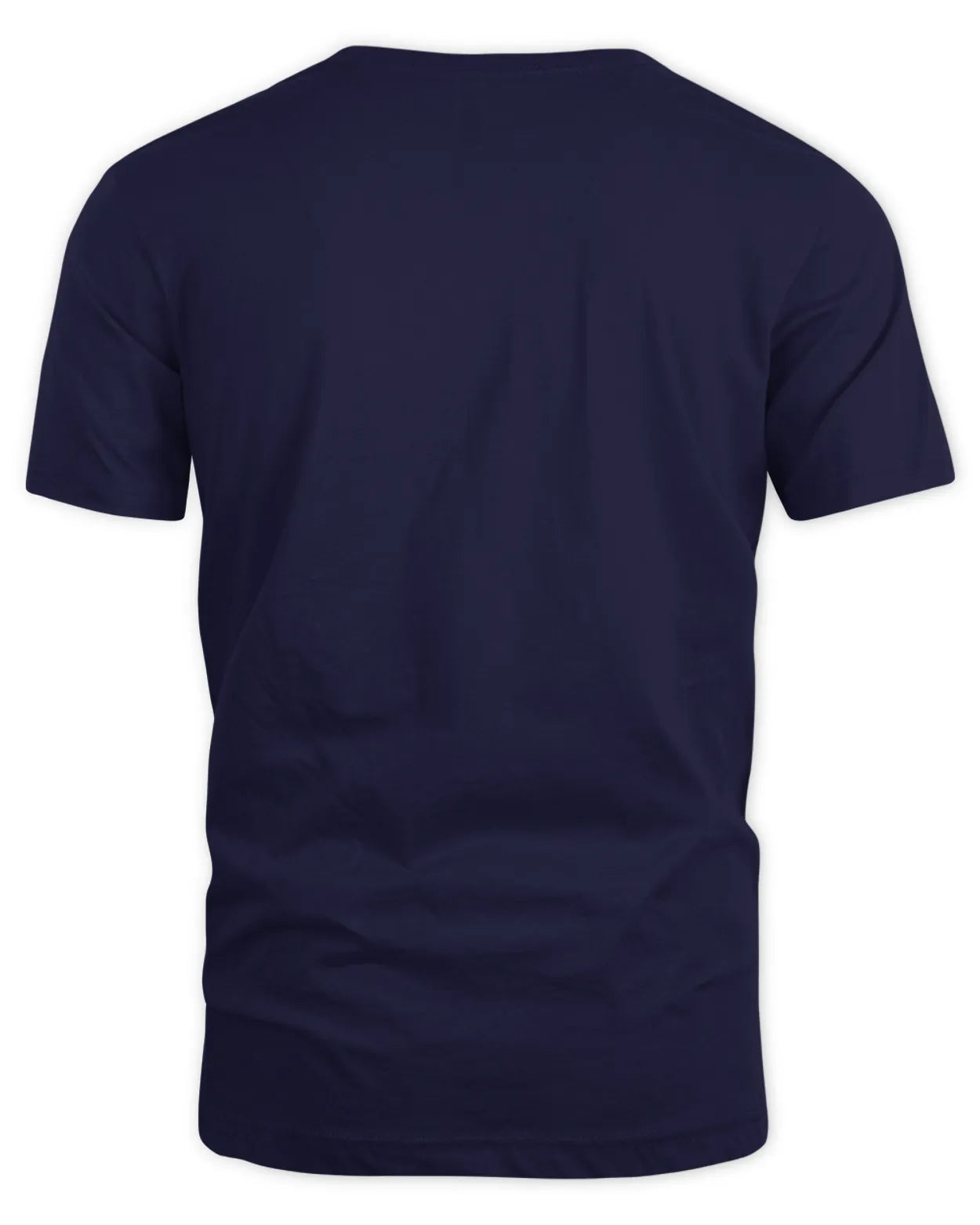 navy t-shirt back